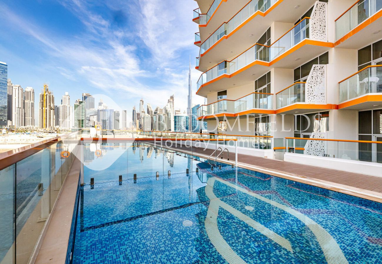 Apartment in Dubai - Bloomfields 1BR The Executive Suite Amazing Burj Khalifa View