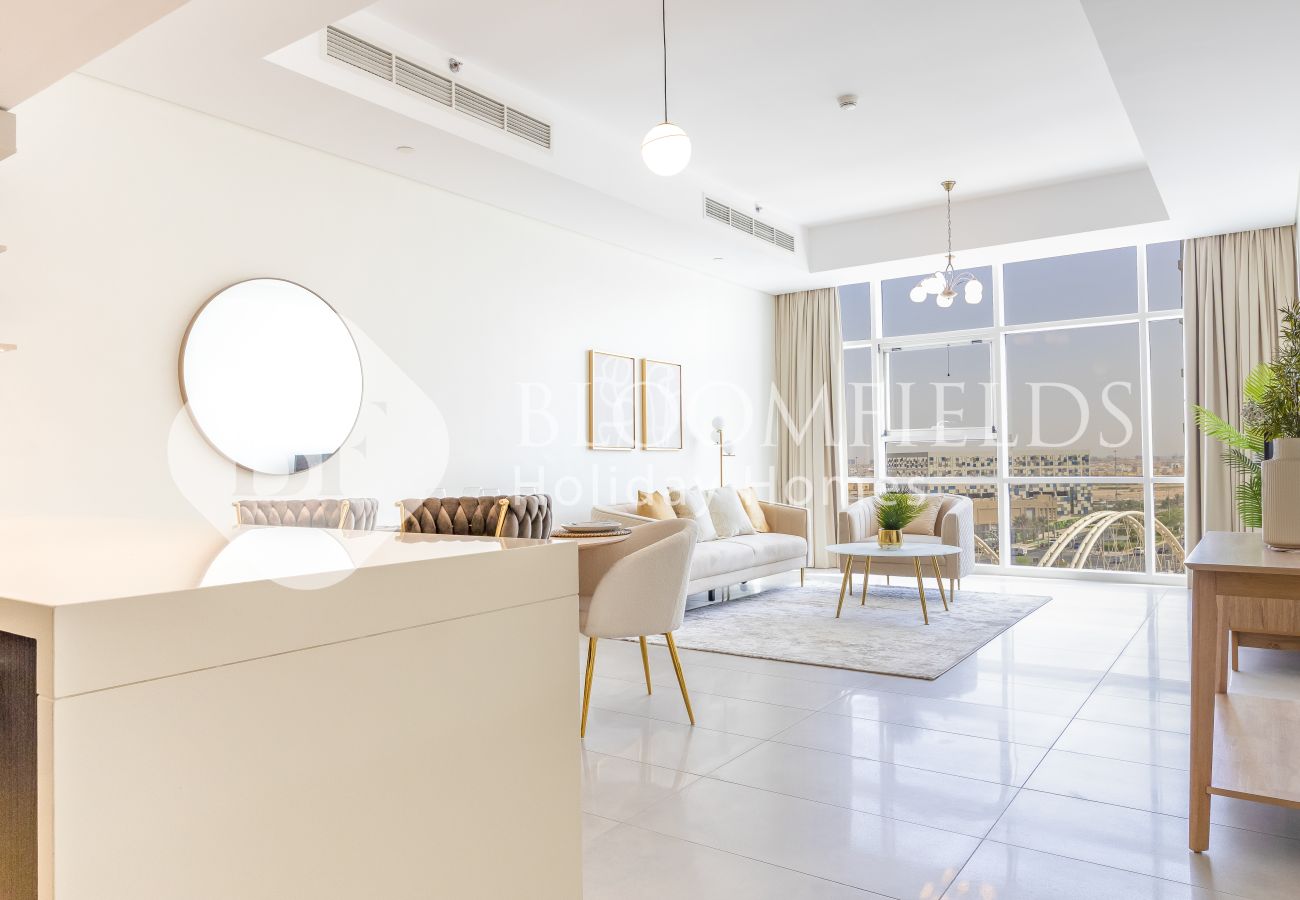 Apartment in Abu Dhabi - Bloomfields Grandeur 1BR In Lamar Raha