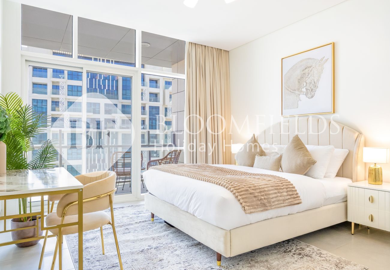 Apartment in Abu Dhabi - Bloomfields Grandeur 1BR In Lamar Raha