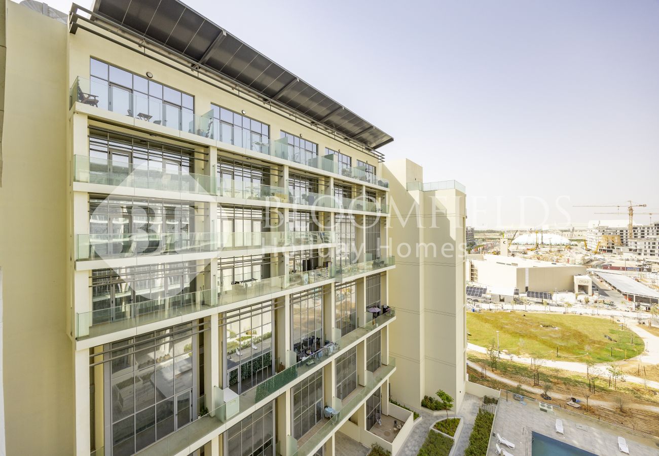 Apartment in Abu Dhabi -  732-Bloomfields Delight 1BR In Masdar City