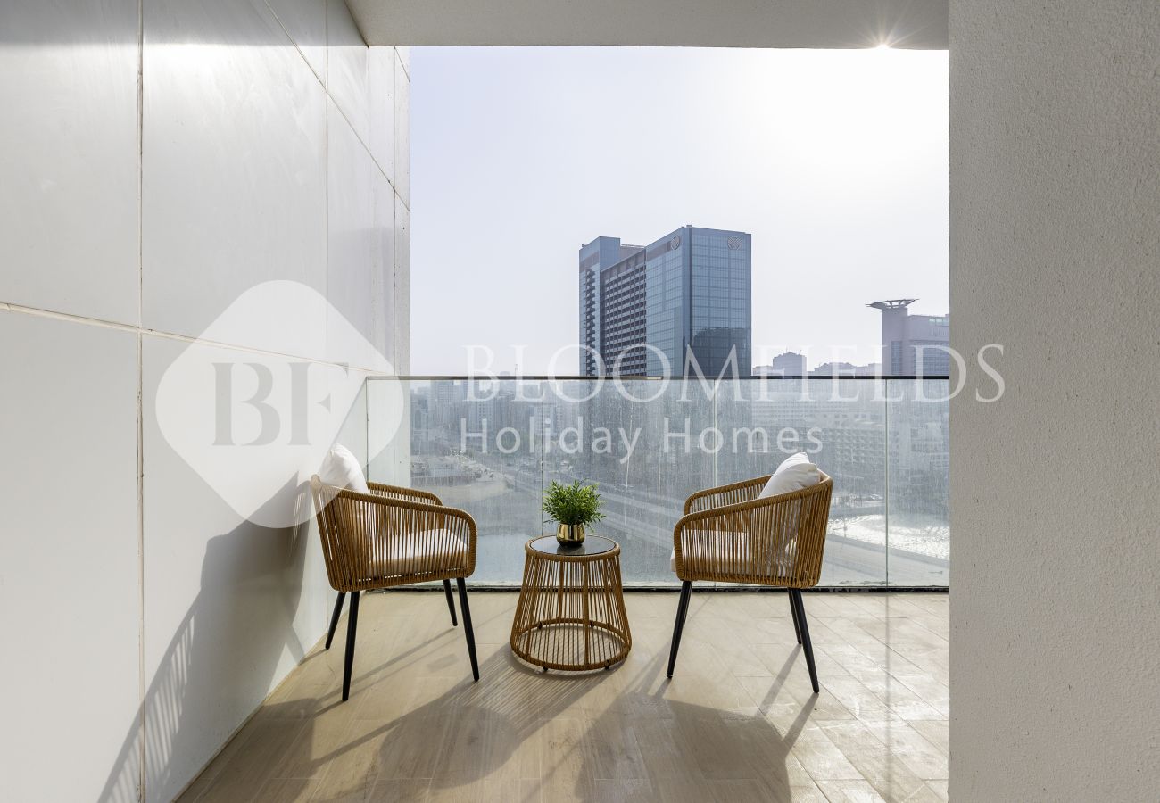 Apartment in Abu Dhabi - 719-Bloomfields Stylish 1BR Canal View