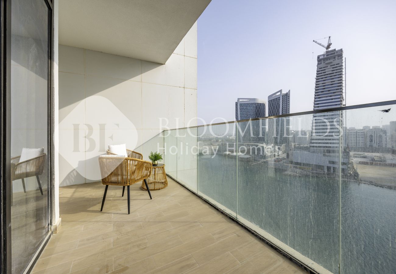 Apartment in Abu Dhabi - 719-Bloomfields Stylish 1BR Canal View