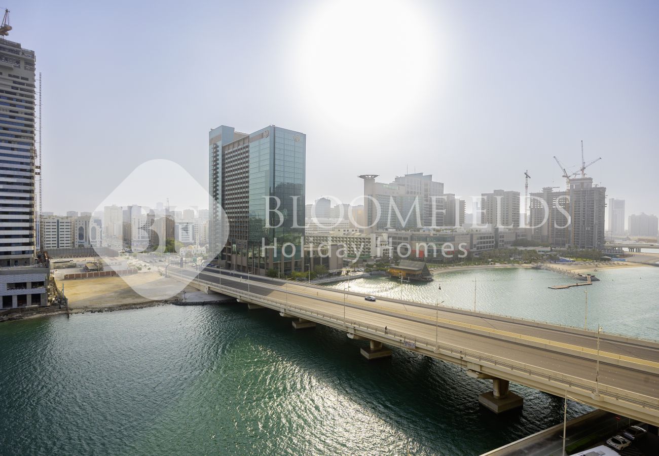 Apartment in Abu Dhabi - 719-Bloomfields Stylish 1BR Canal View