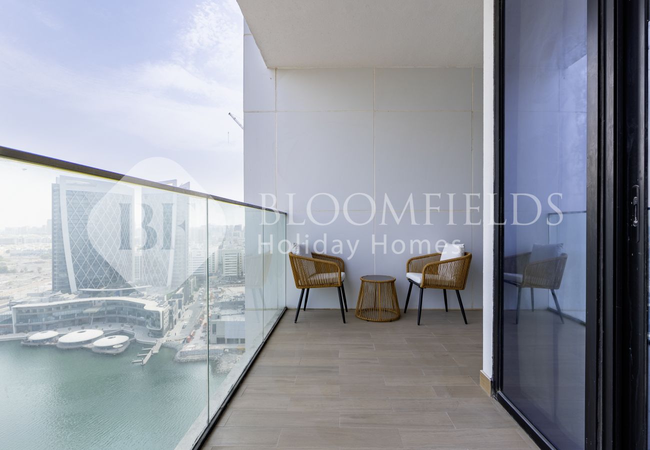 Apartment in Abu Dhabi - Bloomfields Canal View 1BR Al Maryah Island