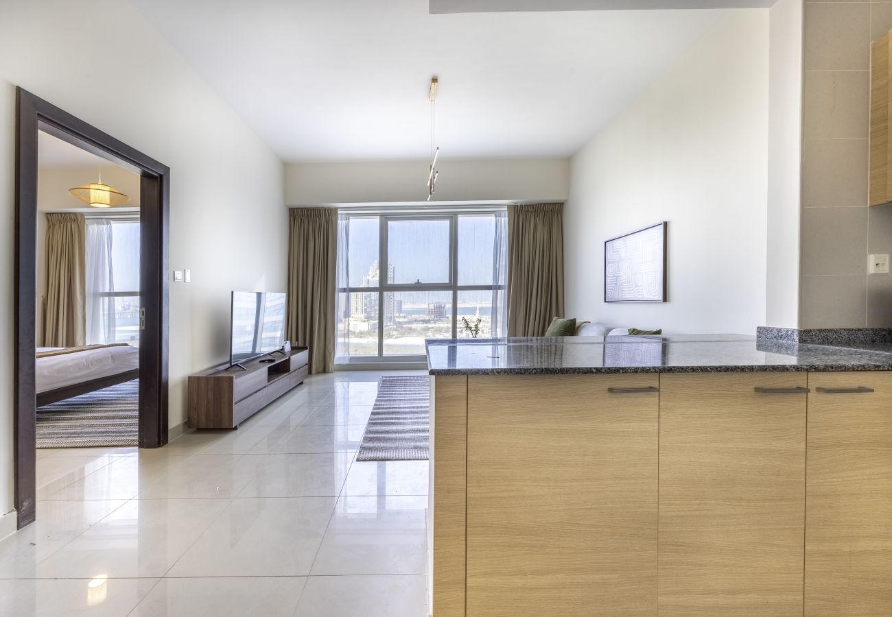 Apartment in Abu Dhabi - Bloomfields Stylish 1BR Marina Bay 