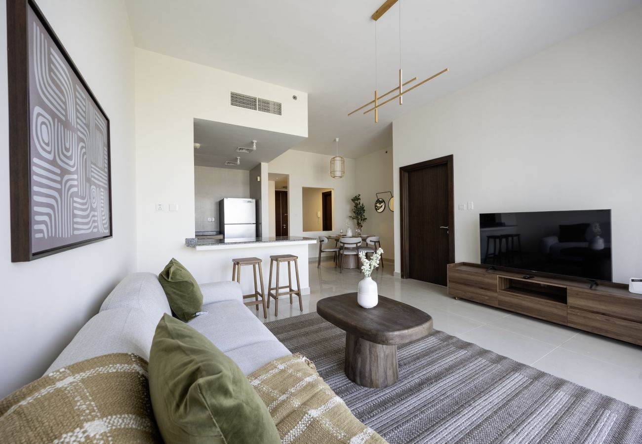 Apartment in Abu Dhabi - Bloomfields Stylish 1BR Marina Bay 