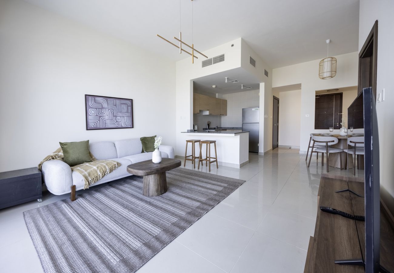 Apartment in Abu Dhabi - Bloomfields Stylish 1BR Marina Bay 