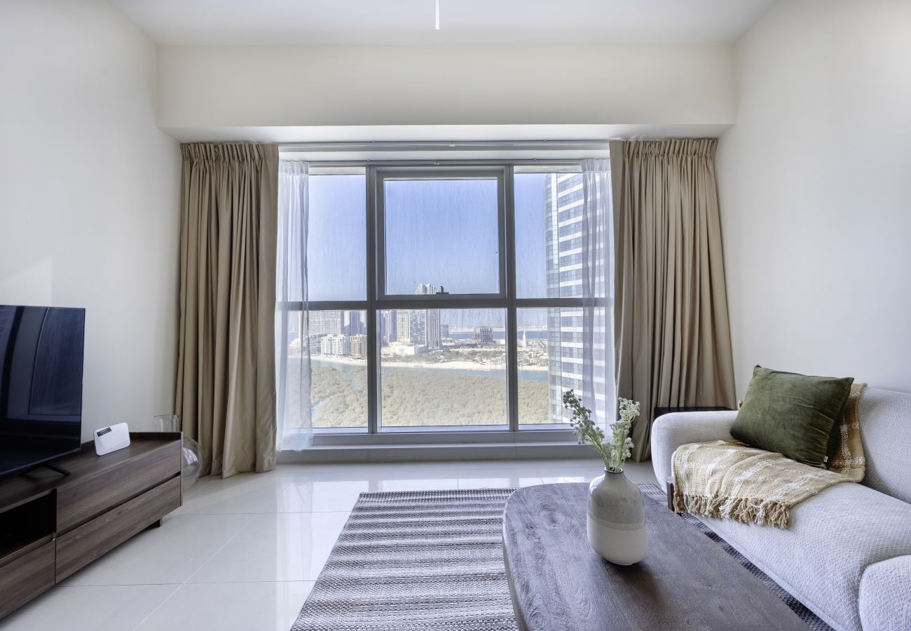 Apartment in Abu Dhabi - Bloomfields Stylish 1BR Marina Bay 