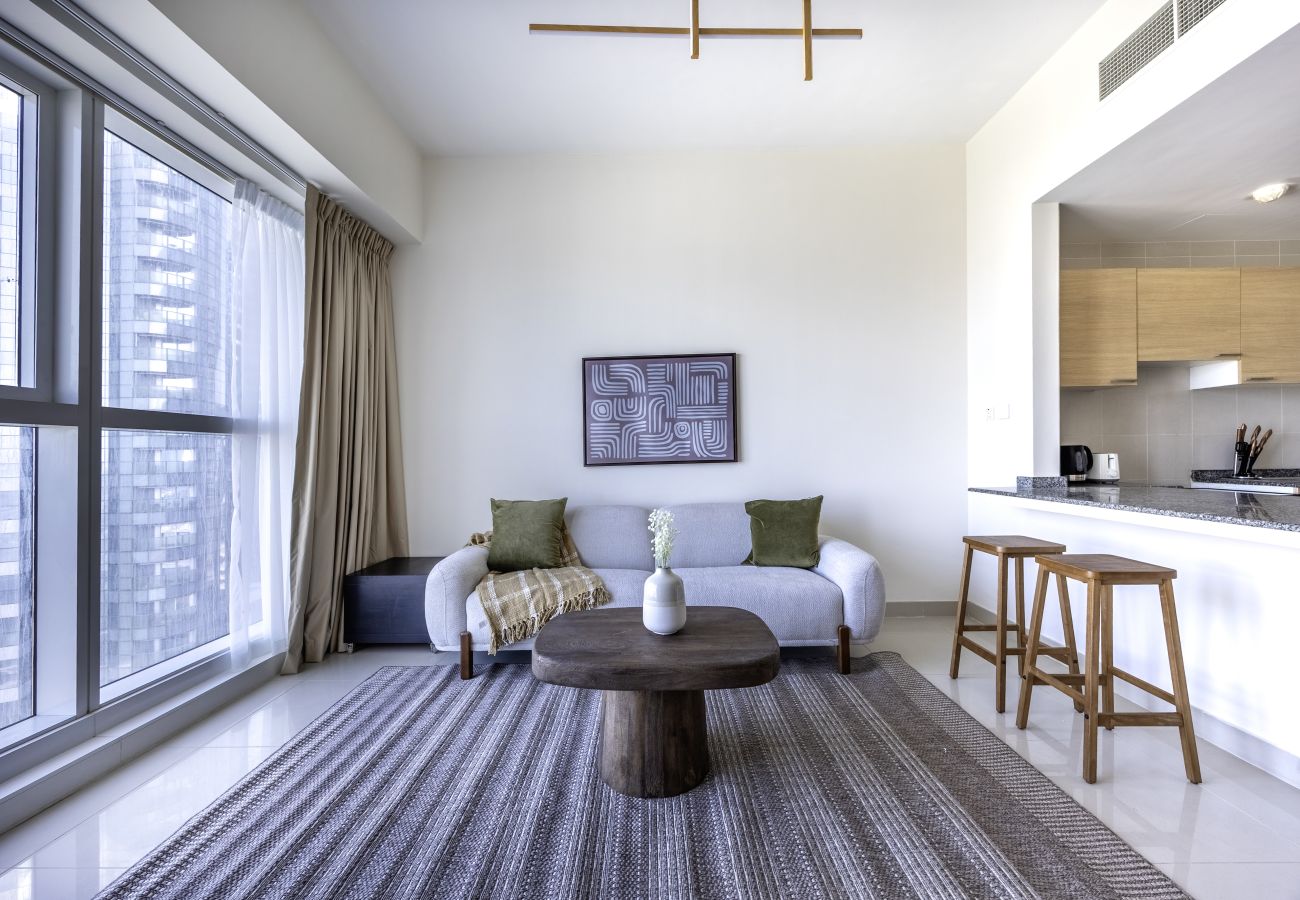 Apartment in Abu Dhabi - Bloomfields Stylish 1BR Marina Bay 