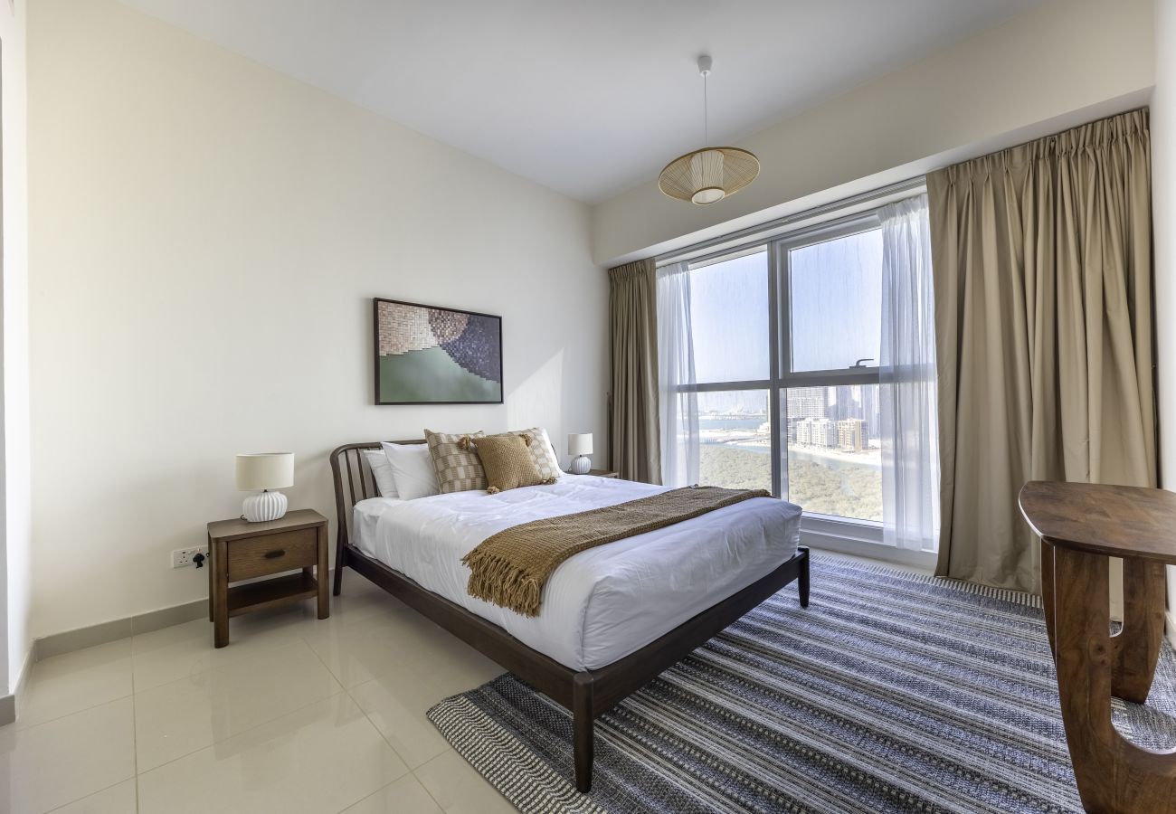 Apartment in Abu Dhabi - Bloomfields Stylish 1BR Marina Bay 